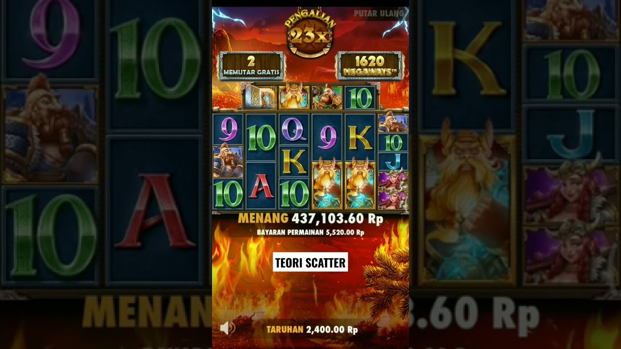MAXWIN THOR... Dijaga oleh kekuatan ODIN.. #bigwin #infoslotgacorhariini #maxwin #slot #thor