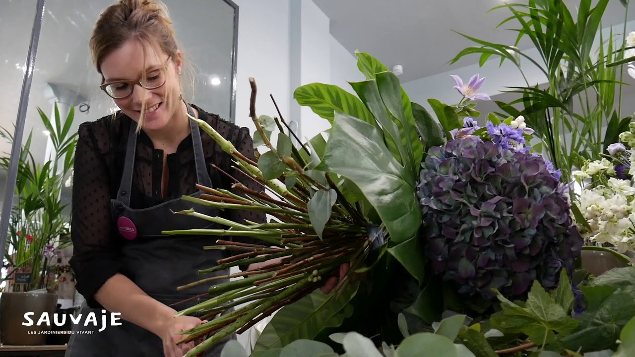 fleuriste composition bouquet - SAUVAJE