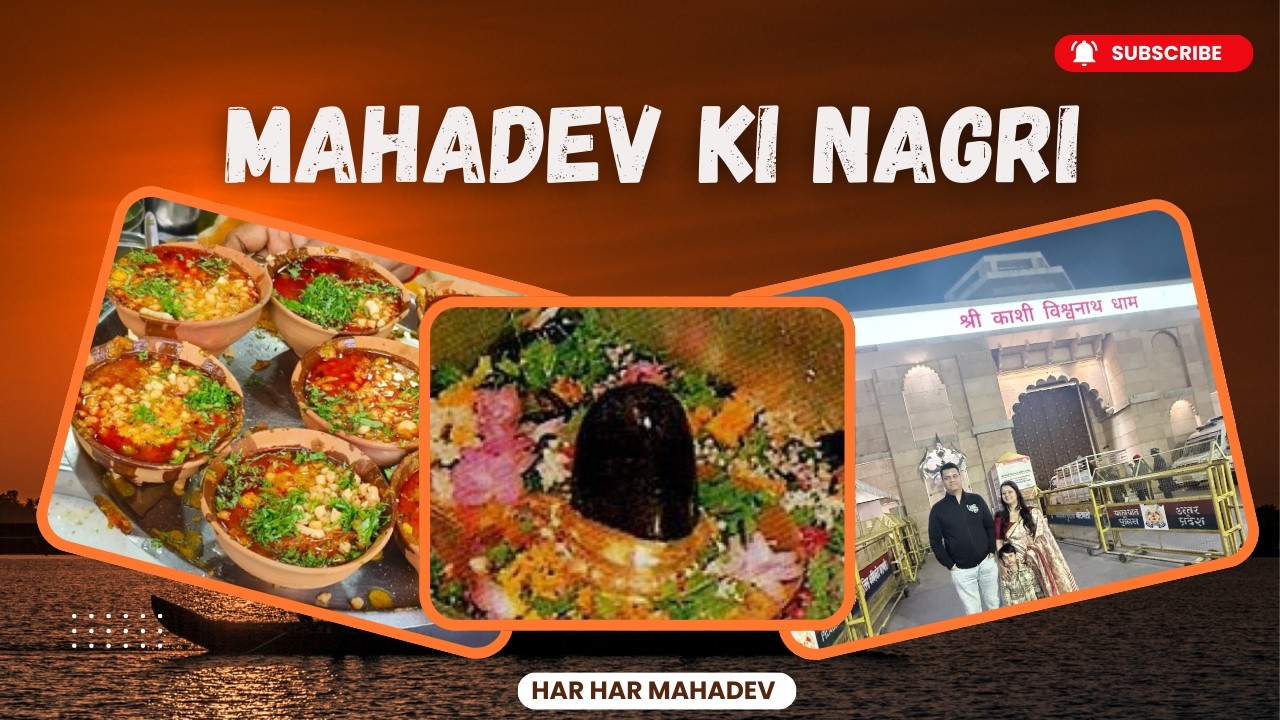 One Day in Kashi 🔱 | Vishwanath Temple + Famous Chaat Tour