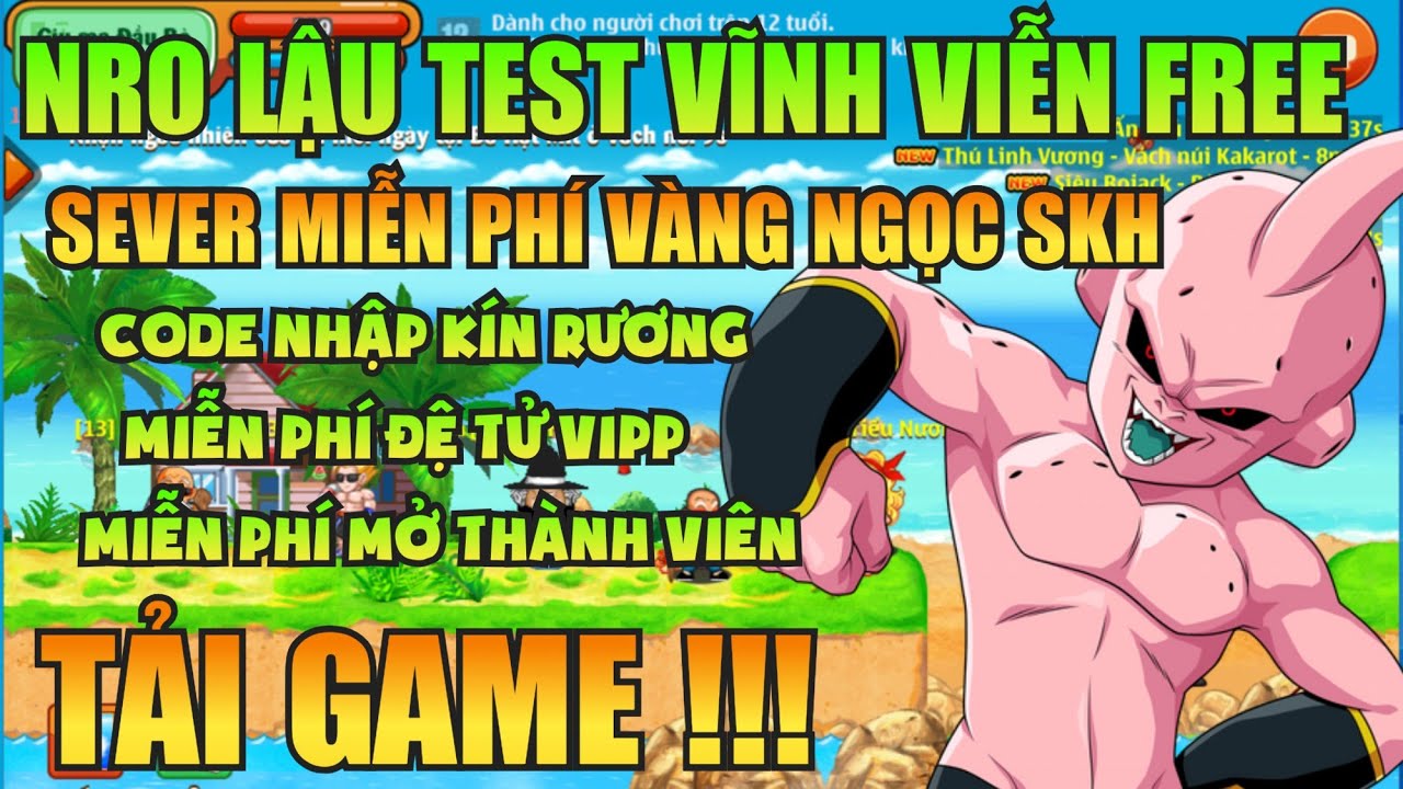 Ngọc Rồng Lậu - Trải Nghiệm Sv Nro Lậu Test Vĩnh Viễn Đăng Ký Không Mất Phí Nhận Vàng Ngọc Skh Free 