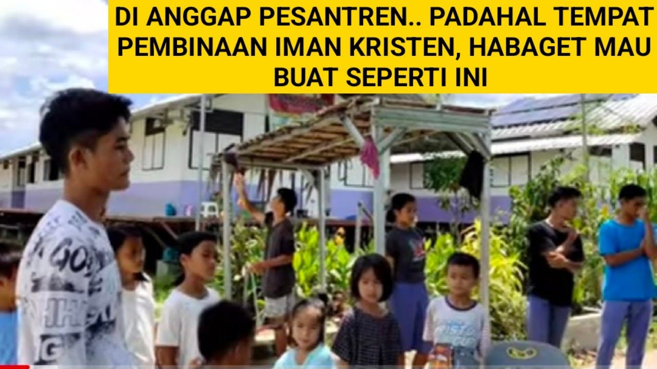 Di Kira Pesantren Padahal Tempat Pembinaan Iman Kristen, HABAGET Mau Buat Tempat Seperti ini