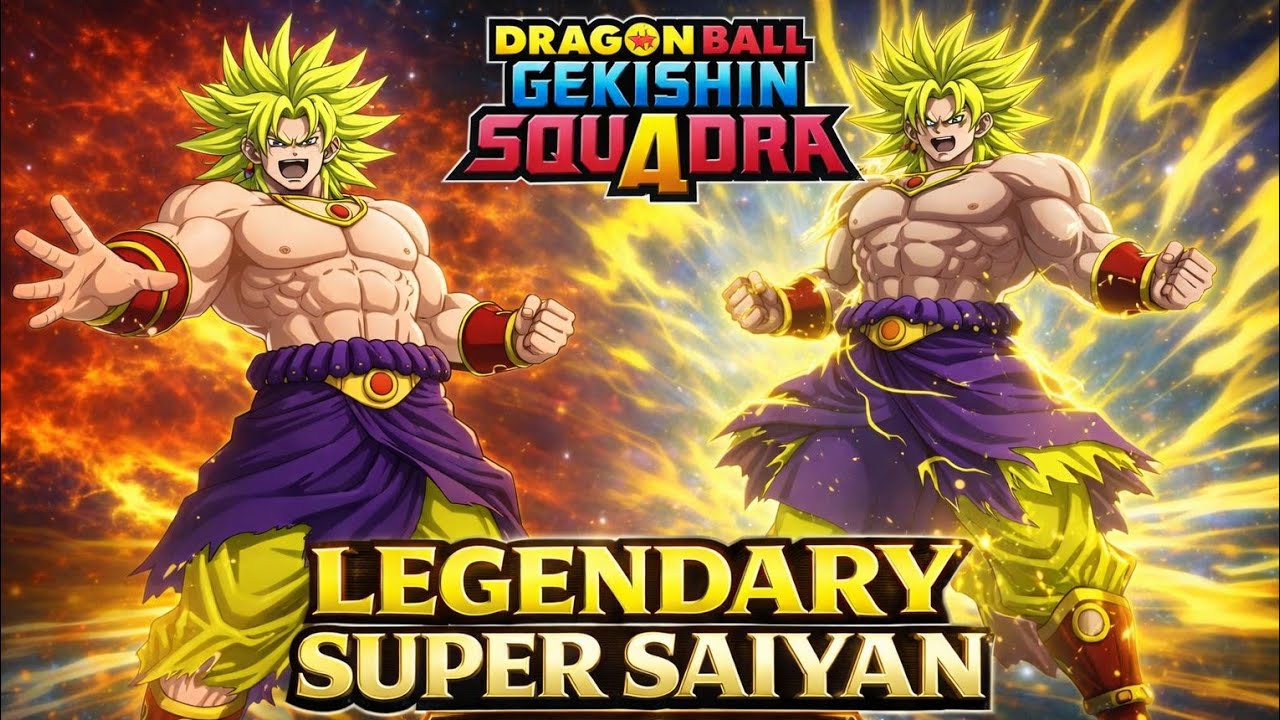 LEGENDARY BROLY! | DRAGON BALL GEKISHIN SQUADRA