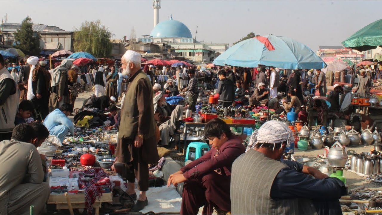 An interesting and exciting Bazar in the corner of Kabul, Afghanistan