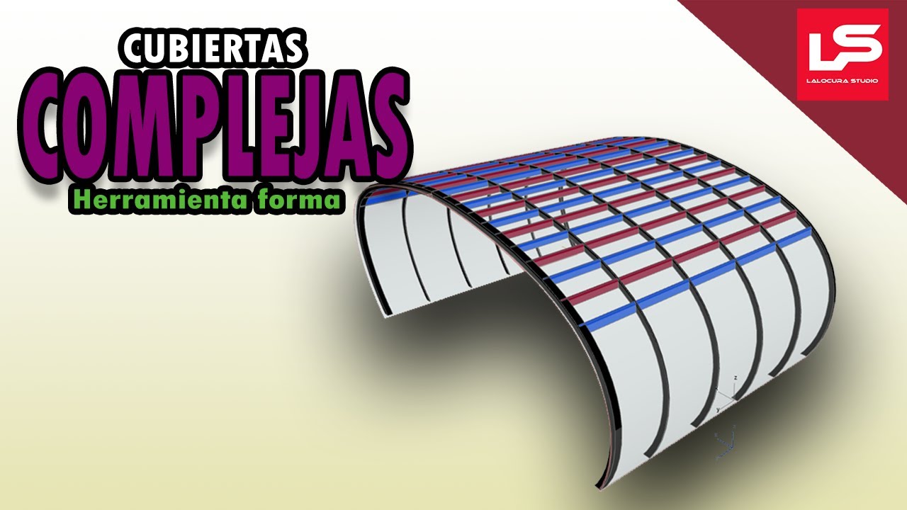 CUBIERTA COMPLEJA CON SHELL | ARCHICAD 23