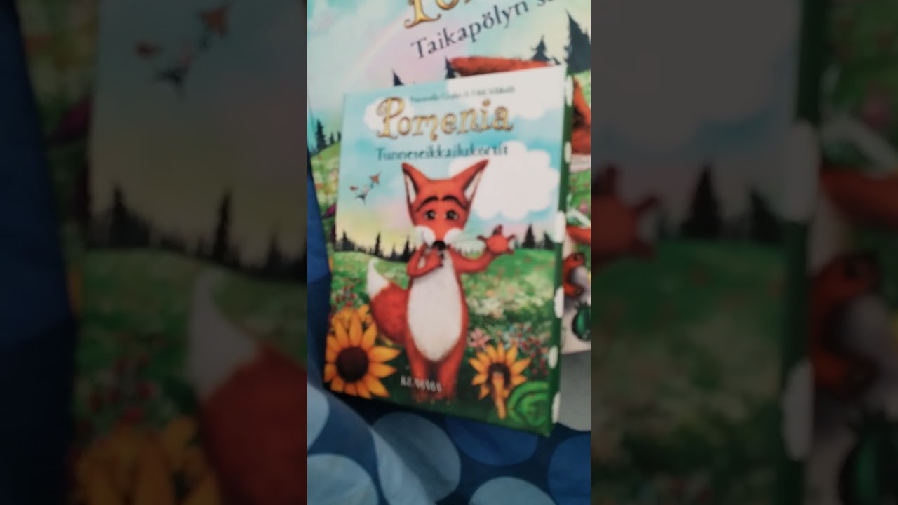 pomenian taikamets&auml;, tunnekortit, satukirjat, lukijana marjaterttu #pomenia #tunnekortit #satu