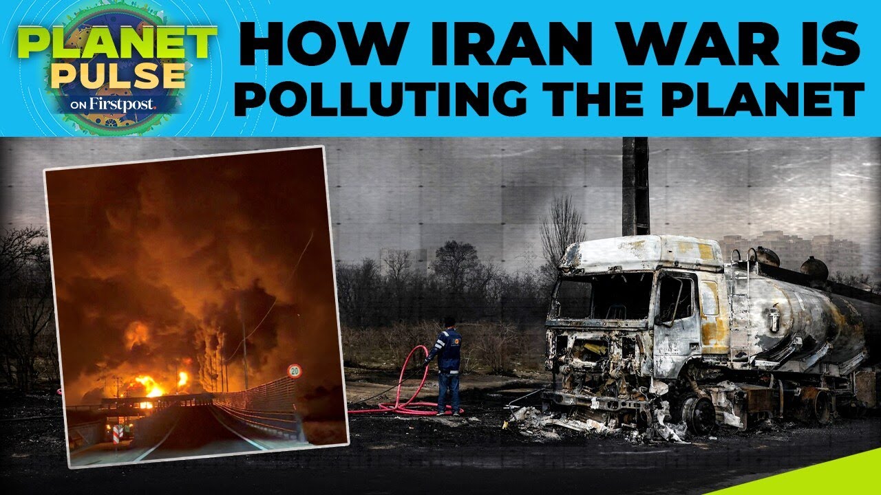 Black Rain Over Tehran: Oil Fires & Toxic Pollution In The Iran-Israel Conflict | Planet Pulse |N18G