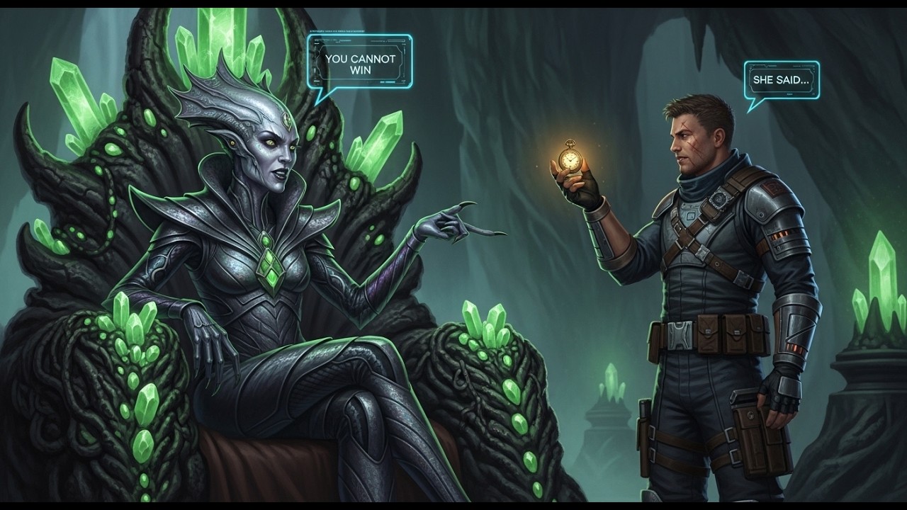 You Cannot Win She Said His Response Left the Alien Queen Speechless Forever