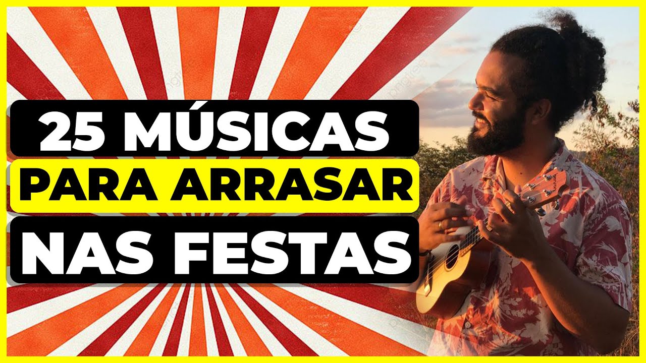 25 Músicas No Ukulele Para Arrasar Em Festa, Barzinho e Churrasco (COM CIFRA) | 1 Hora De Repertório