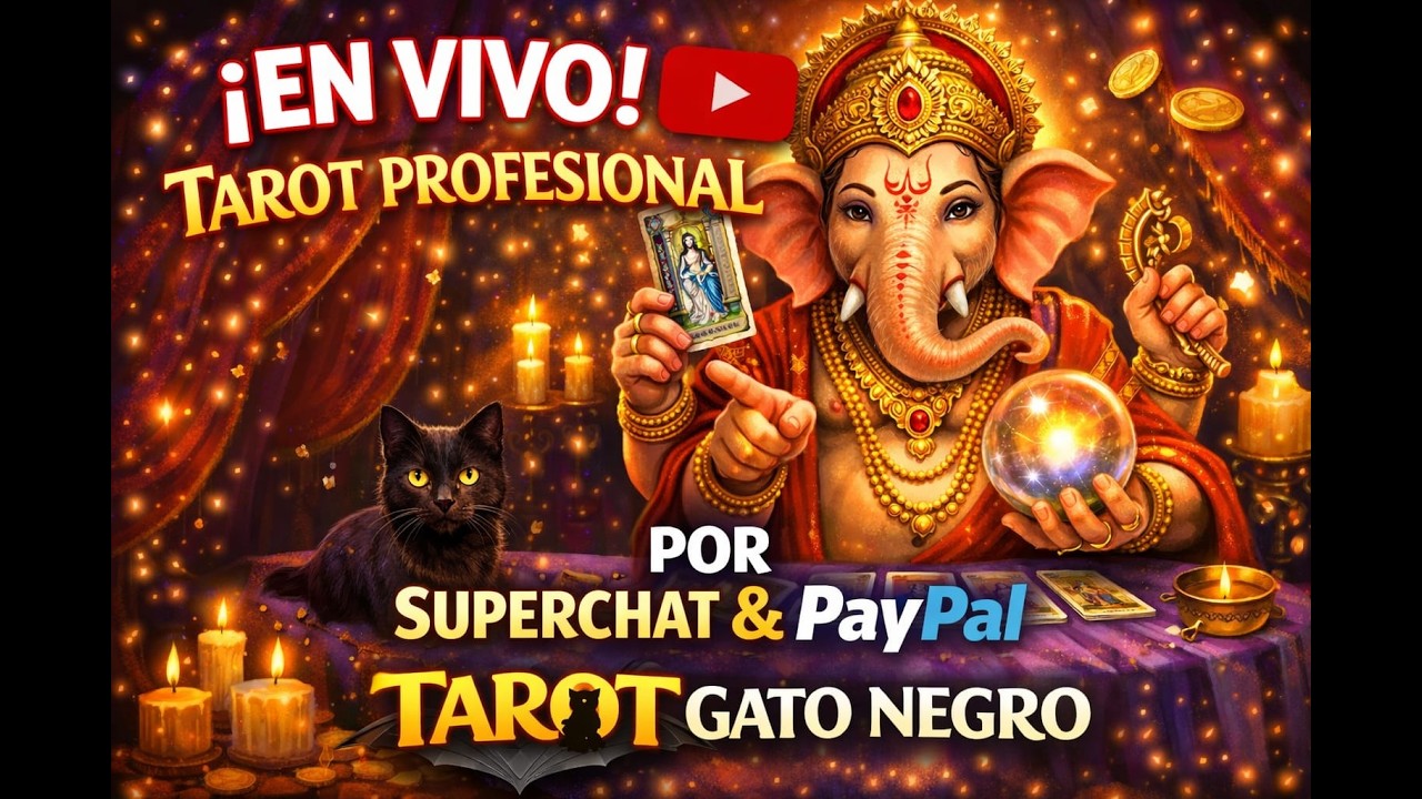 Tarot Profesional en Vivo🔥💛🧡💗💝Superchat y Paypal. Lecturas Disponibles en la Descripcion. Gracias😇