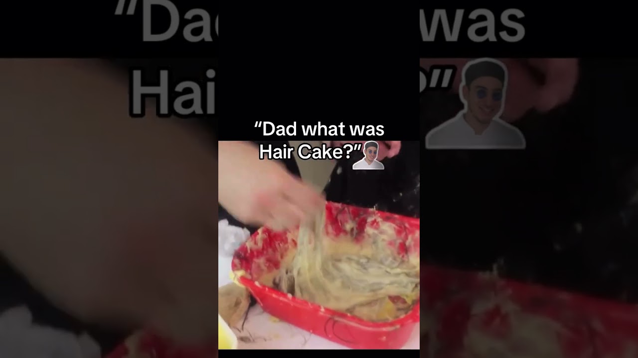 POV: You Just Remembered Hair Cake&hellip; 🤢🎂
