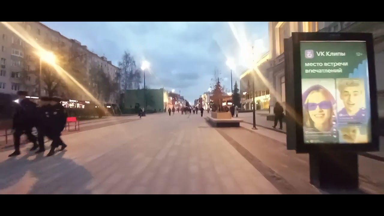 Нижний Новгород. Центральная пешеходная улица