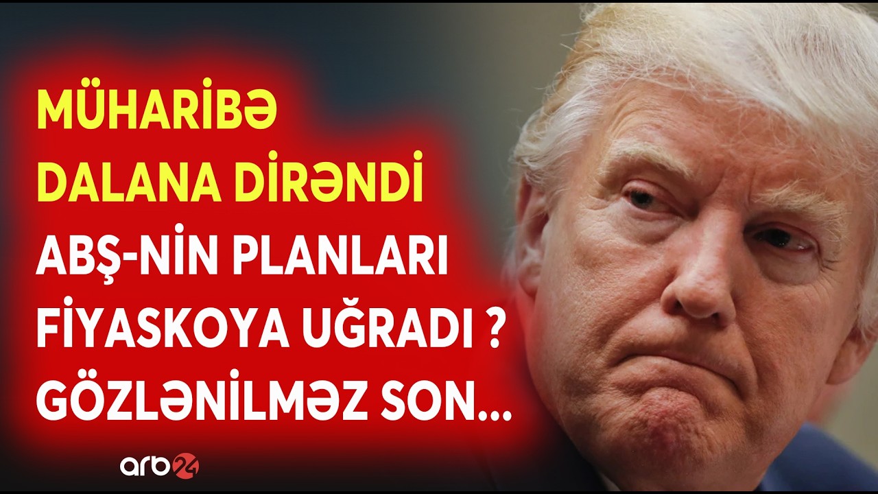 Trampın planında GÖZLƏNİLMƏZ NƏTİCƏ: Müharibə DALANA DİRƏNDİ - İran ABŞ-nin TƏKLİFİNİ RƏDD ETDİ