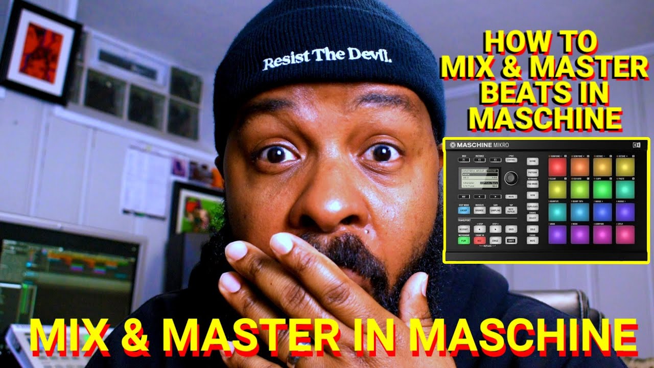How To Mix & Master Beats In Maschine #clips #quantize #sampleloops #drumswing #daw