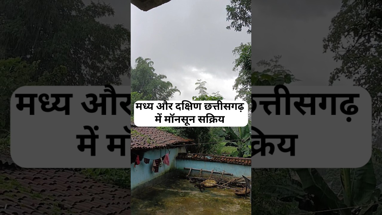 Today weather update chhattisgarh monsoon 29 july #shorts