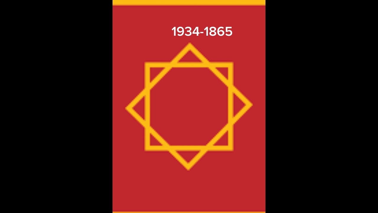 De marokkaanse flag historish