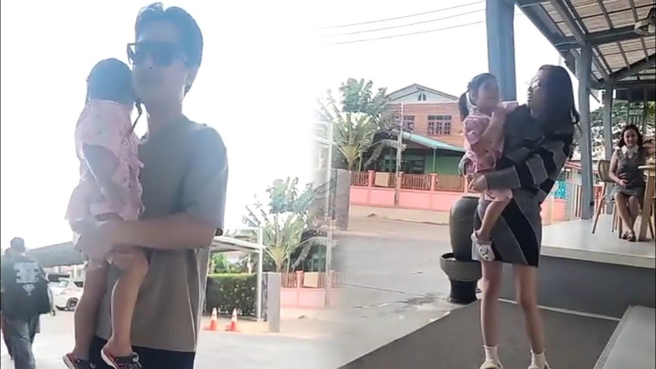 จะไปจับฉลากปีใหม่กับพ่อบอยแม่แอน #น้องพลอยน้องเพชร 