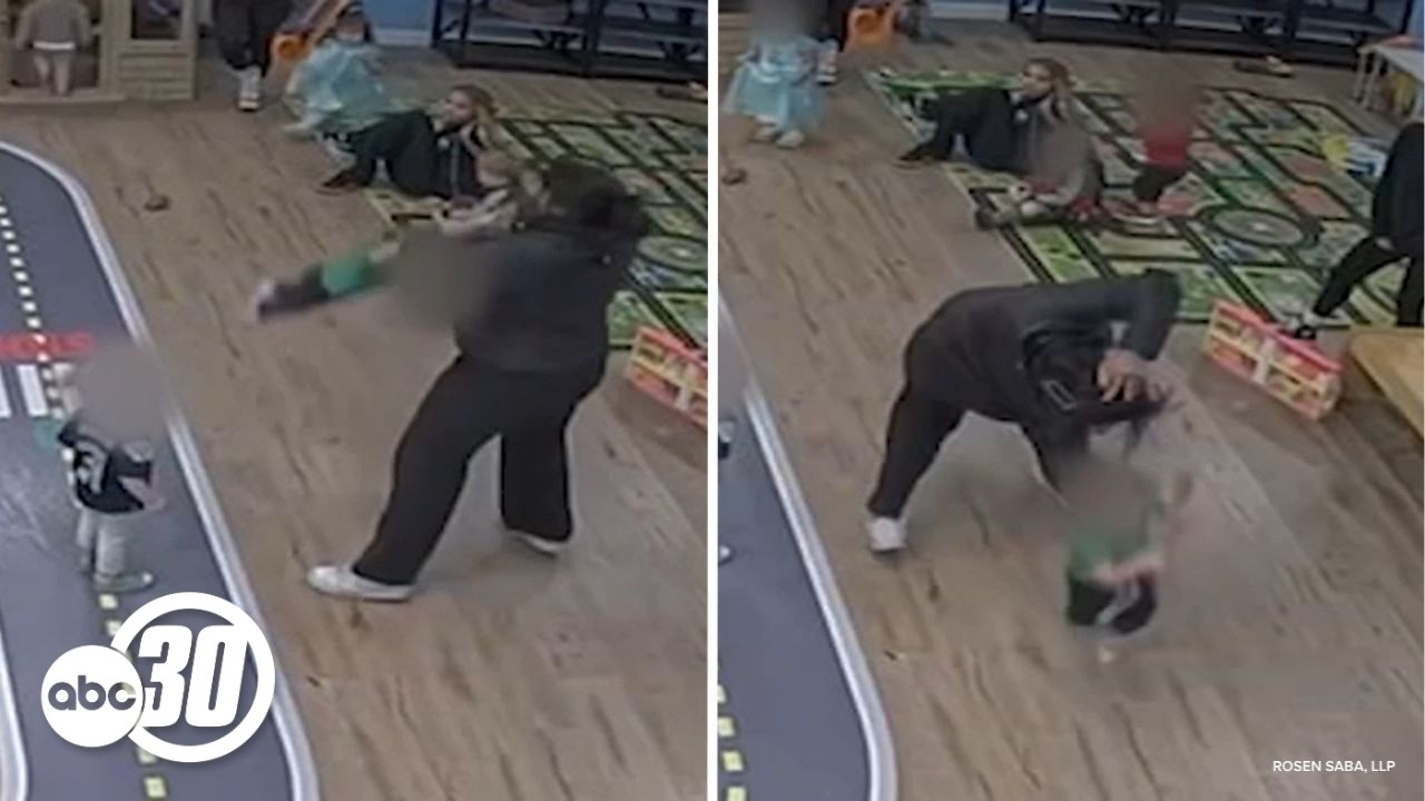 Родители подают в суд на детский сад в Калифорнии после появления видео, на котором ребенка бросают