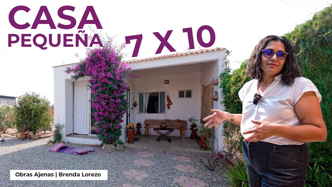 CASA PEQUEÑA  estilo ARTESANAL | Obras Ajenas | Brenda Lorezo