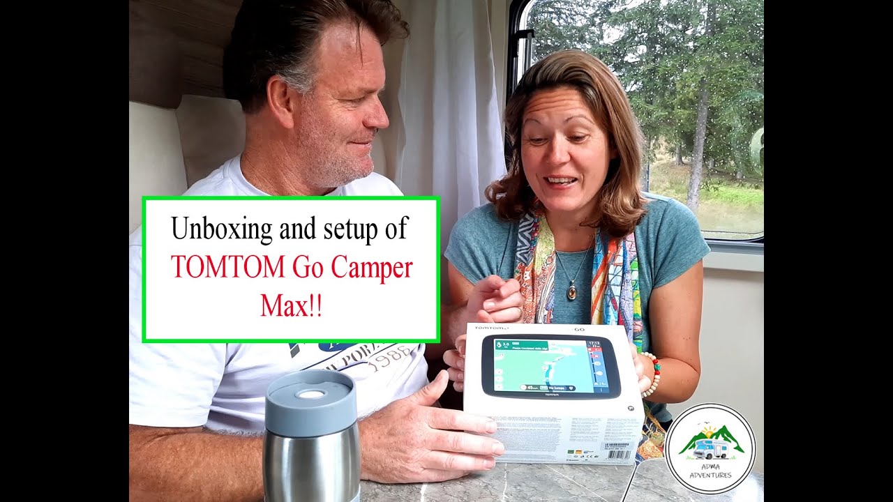 Unboxing and setting up of the TOMTOM Go Camper Max Satellite Navigation System.