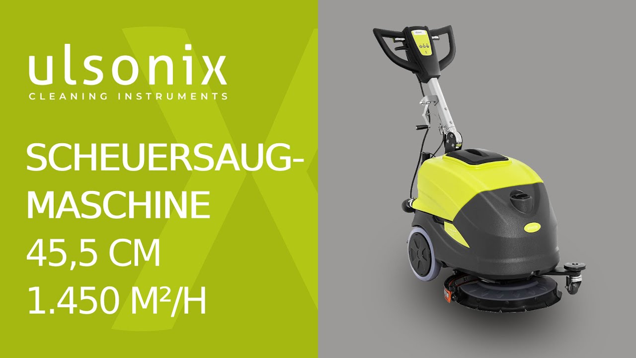 Scheuersaugmaschine Ulsonix Cleaning Instruments TOPCLEAN 1000 | Produktpr&auml;sentation
