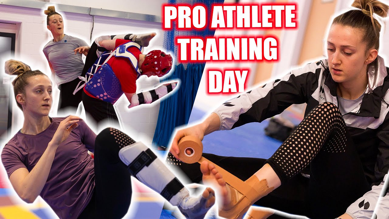 TRAINING DAY for an Olympic Taekwondo Athlete | What Do Full Time Athletes Actually Do In a Day?