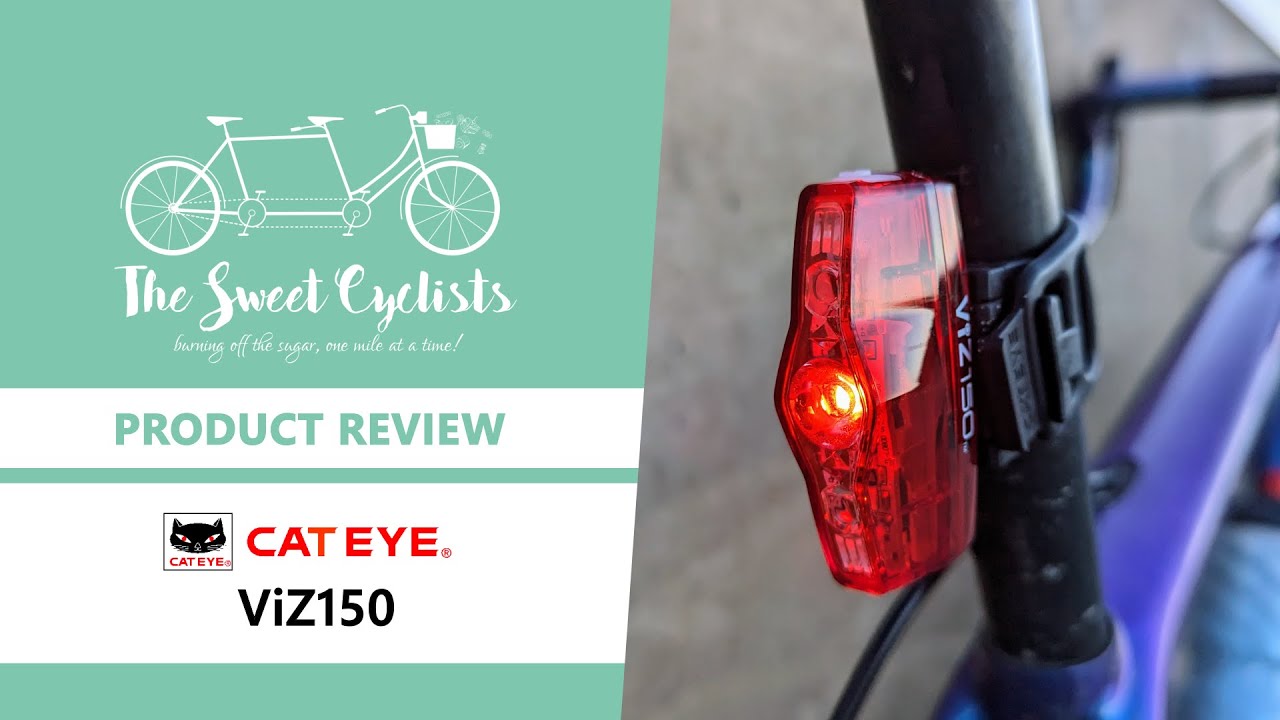 CatEye ViZ150 Bike Rear Taillight Review - feat. 150 Lumen + Snap Mount + 3 LED + Rechargeable