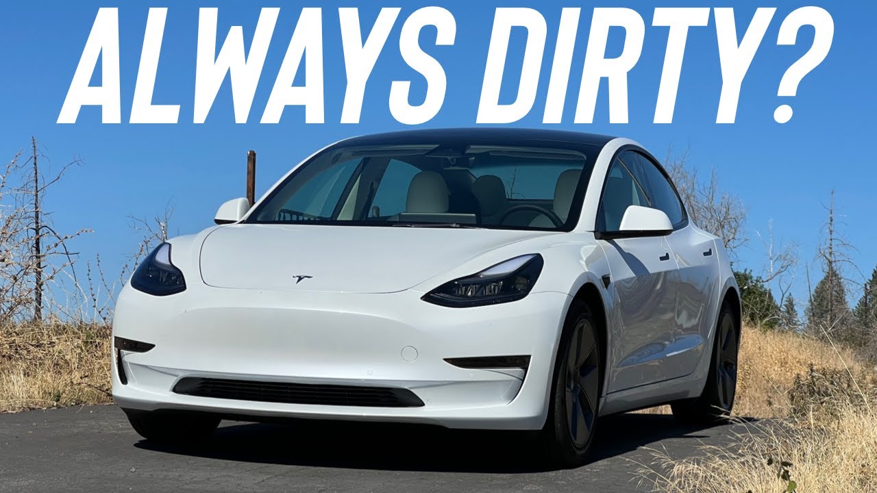 Is It Hard to Keep a White Tesla Clean?