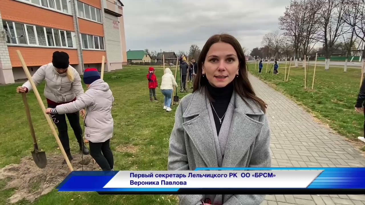 Первая аллея семейных деревьев заложена в Лельчицах