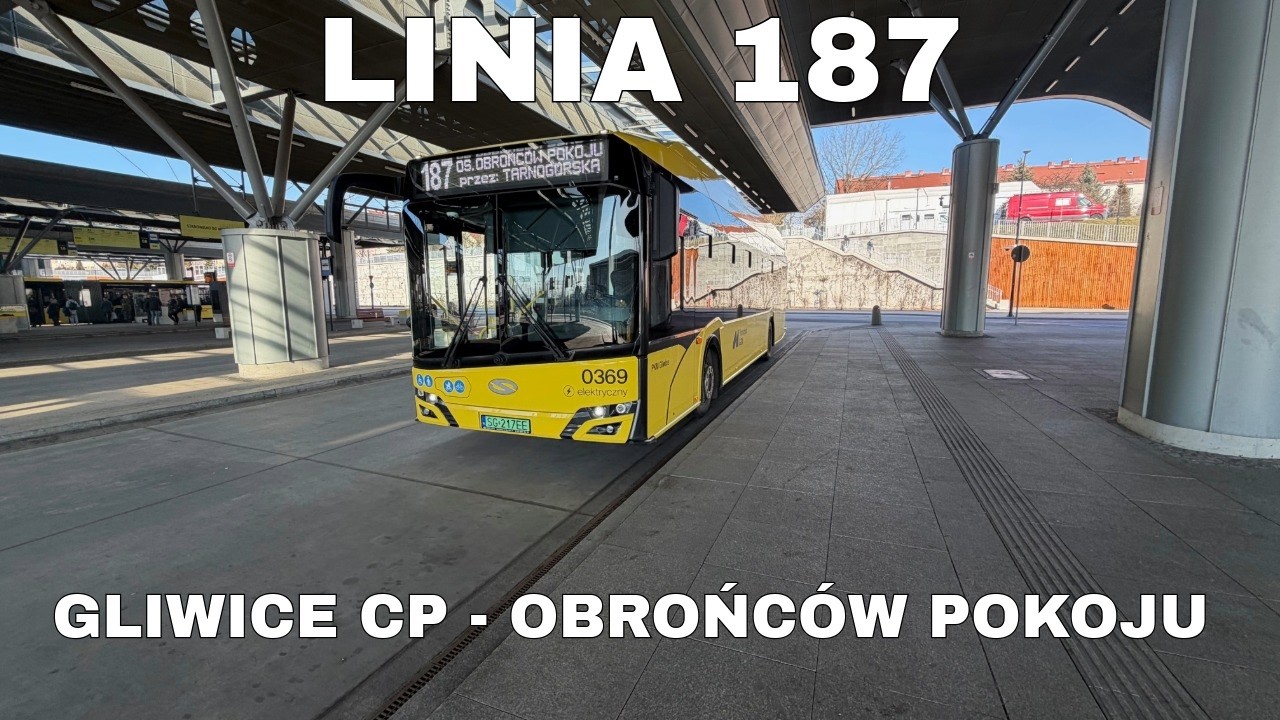 Przejazd | Linia 187 Gliwice CP - Os. Obrońców Pokoju - Gliwice CP | PKM Gliwice