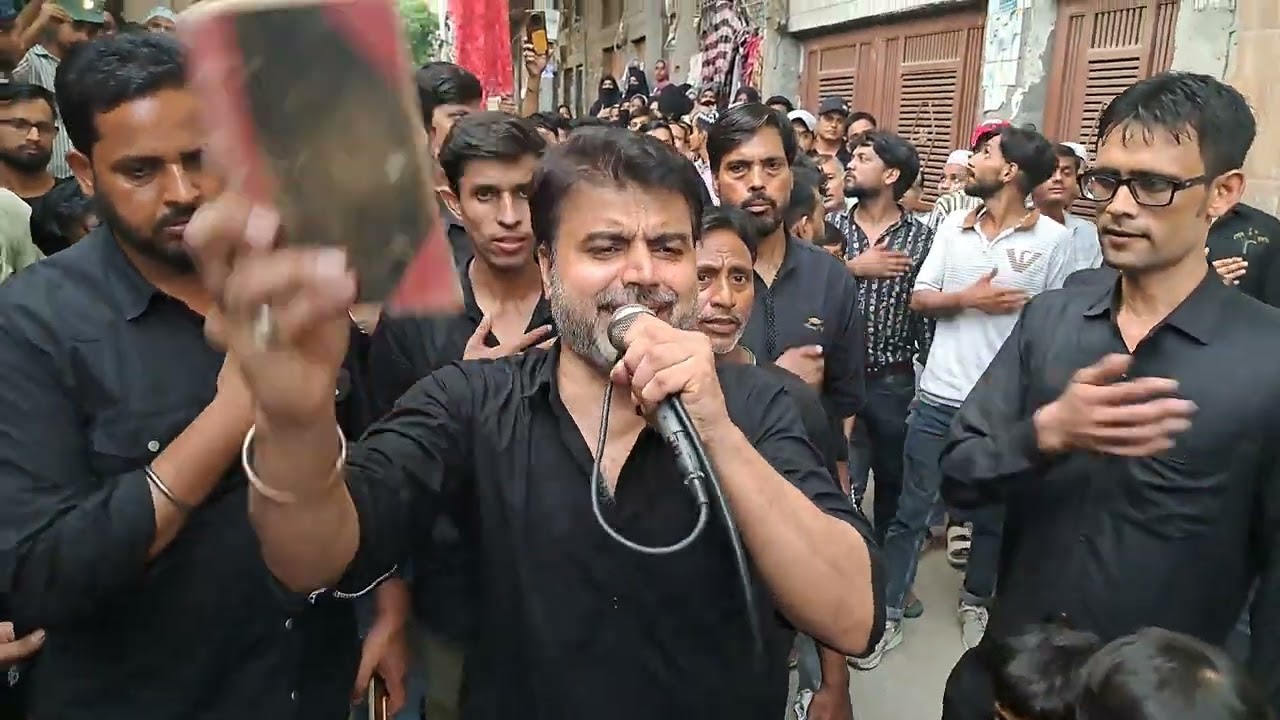 Gulshan ujhad dala sheh ka | Noha | Salim Hussain Raju | Juloos Bhajanpura delhi 2025
