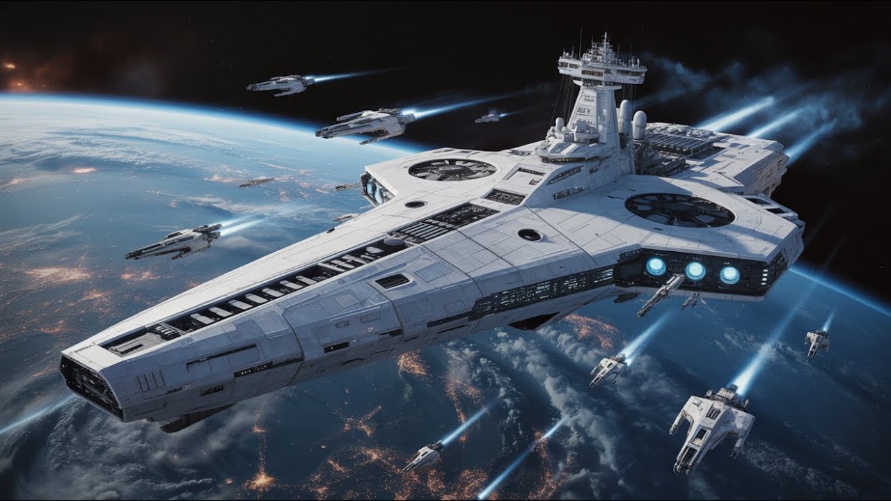 First Alien Encounter with Humanity’s Titan-Class Warship Freezes the Council in Fear! | Best HFY