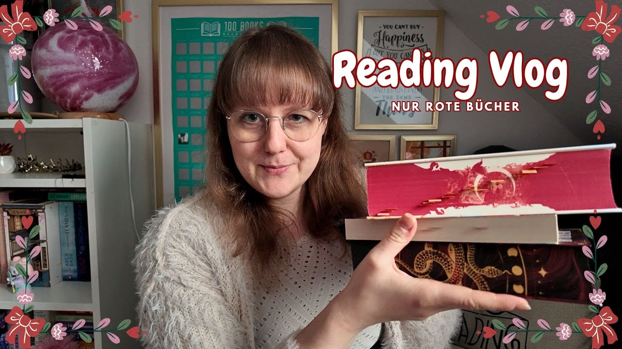 Reading Vlog I Nur rote Bücher lesen