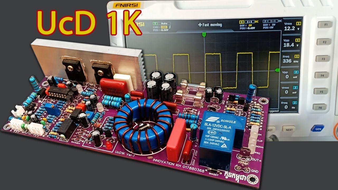 UcD 1K LM311 and IR2110 Class D Flagship