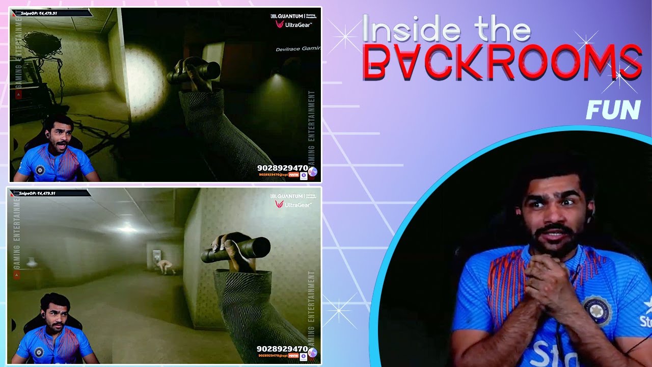 Shreeman Legend Inside The Backrooms | Shreeman legend Funny Moments | #shreemanlegendlive