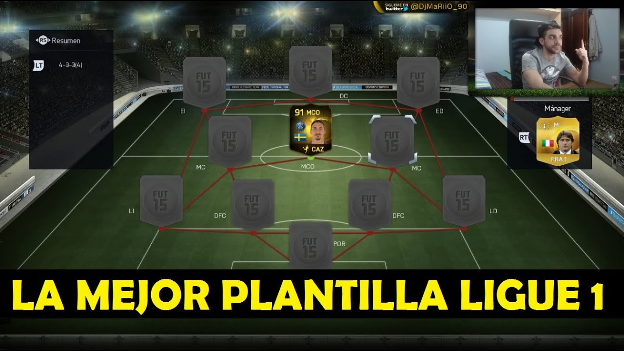 FIFA 15 | LA MEJOR PLANTILLA LIGUE 1 | Ultimate Team | DjMaRiiO