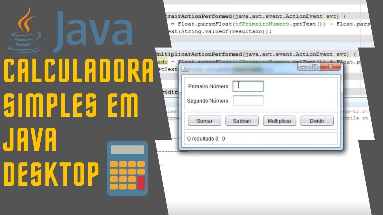 CALCULADORA SIMPLES EM JAVA DESKTOP