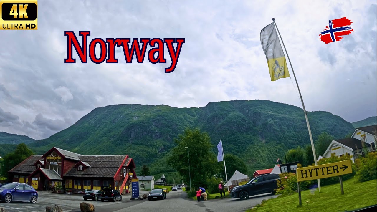 Odda to R&oslash;ldal 4K  | Scenic Drive Norway