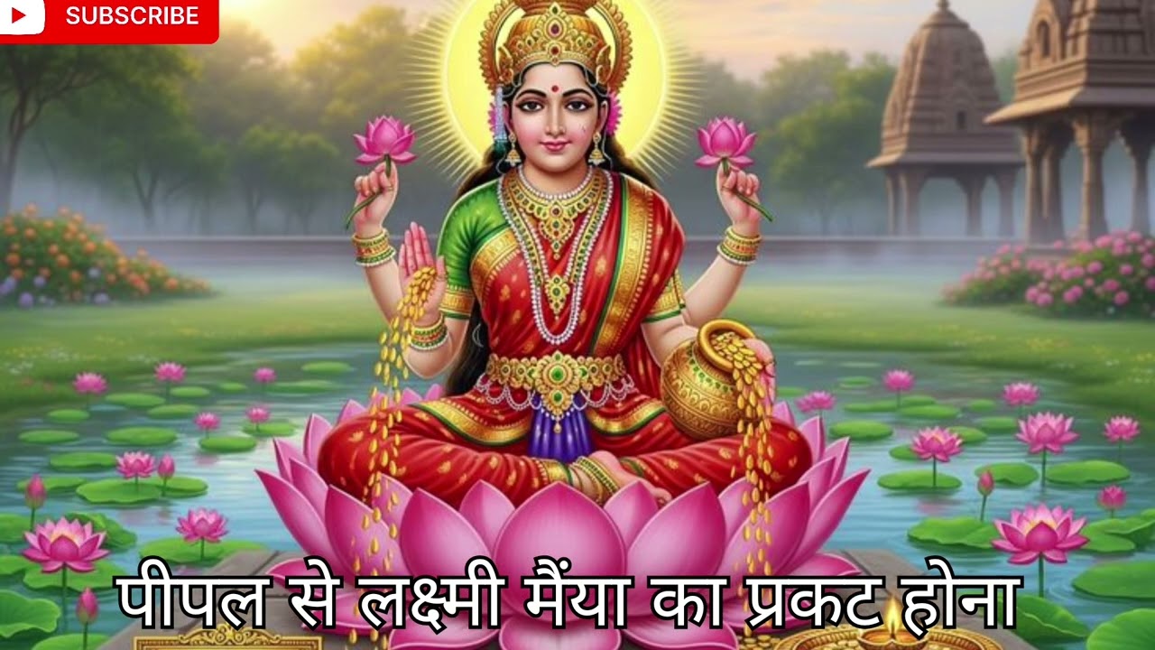 Laxmi maa ke kahani # पीपल से साक्षात लक्ष्मी माँ का प्रकट होना #trending #love #bhakti #katha ❤️🪷❤️