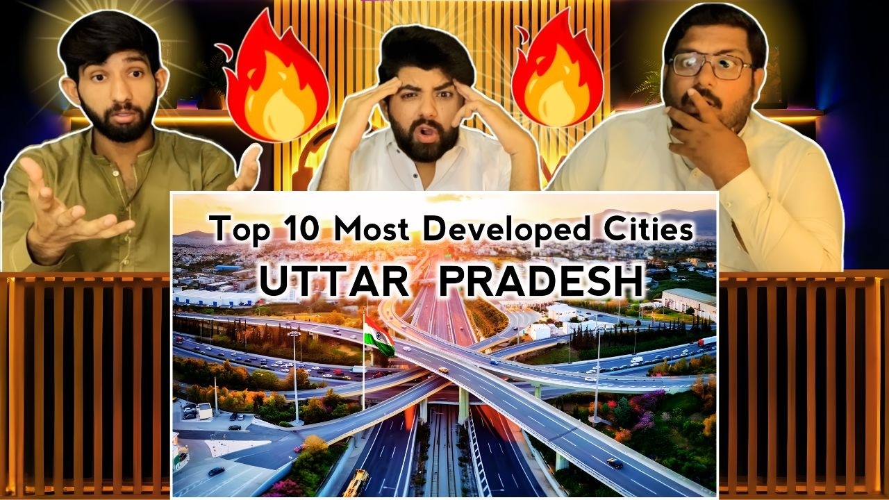 Reaction On 10 Largest Industrial Cities Of Uttar Pradesh | उद्योग | Pakistani Reaction 🔥