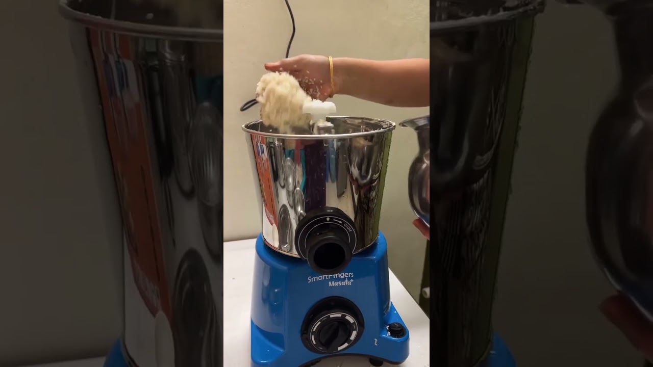 Smart fingers grinder #dosabatter #idlibatter #trending #viralshorts #tips#pindigrinder