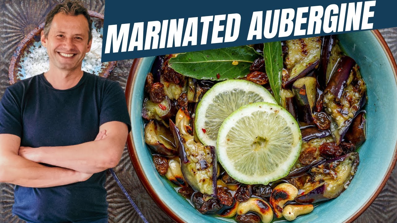 Grilled marinated Aubergines Recipe: Irresistible summer Delight!