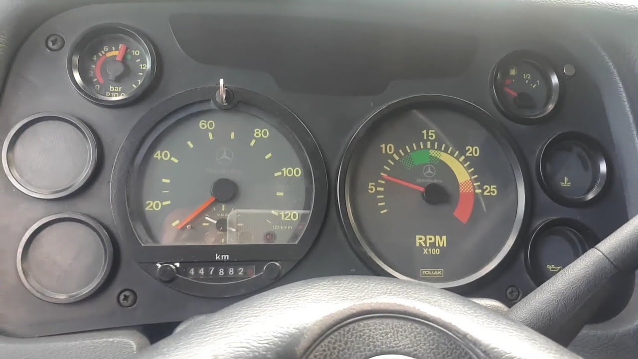 Painel do Mercedes Benz LS 1634 ELECTRONIC