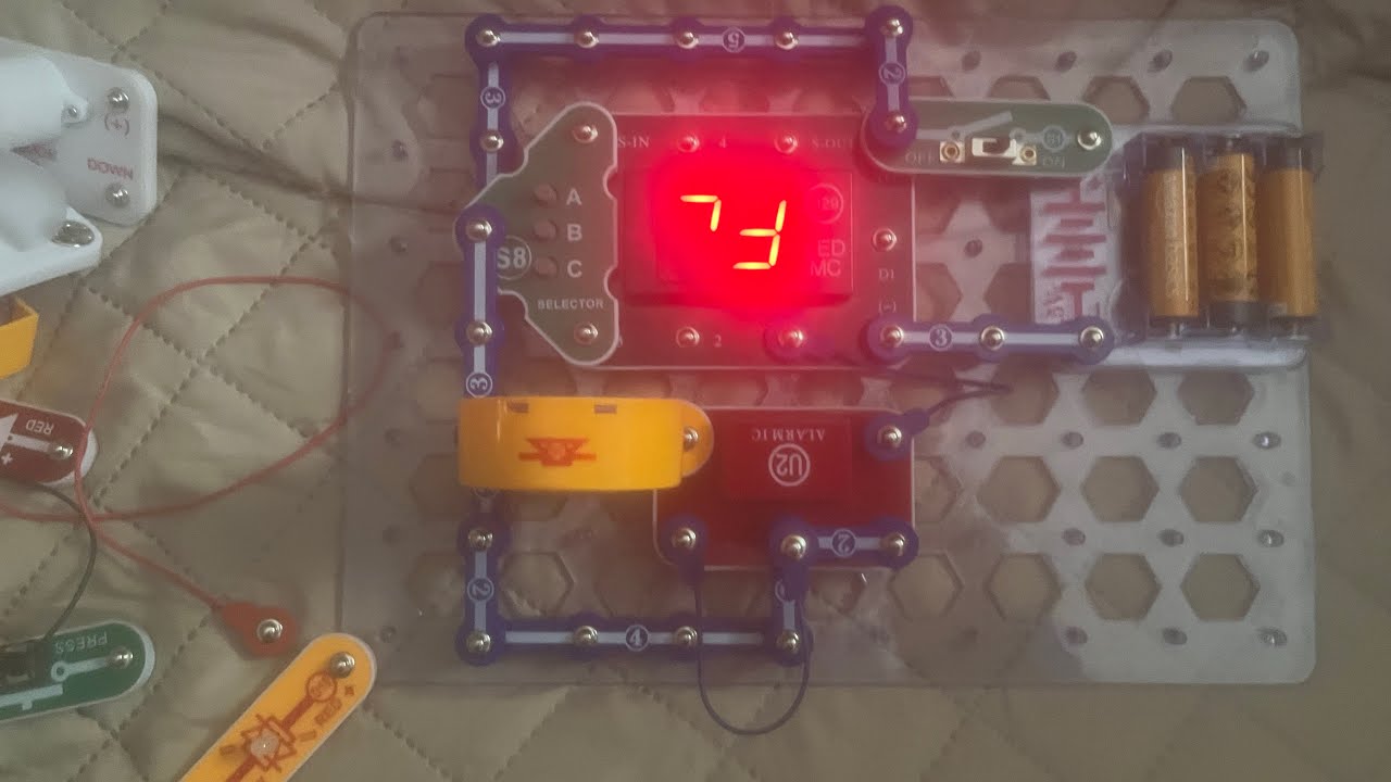 Snap circuits glitching out