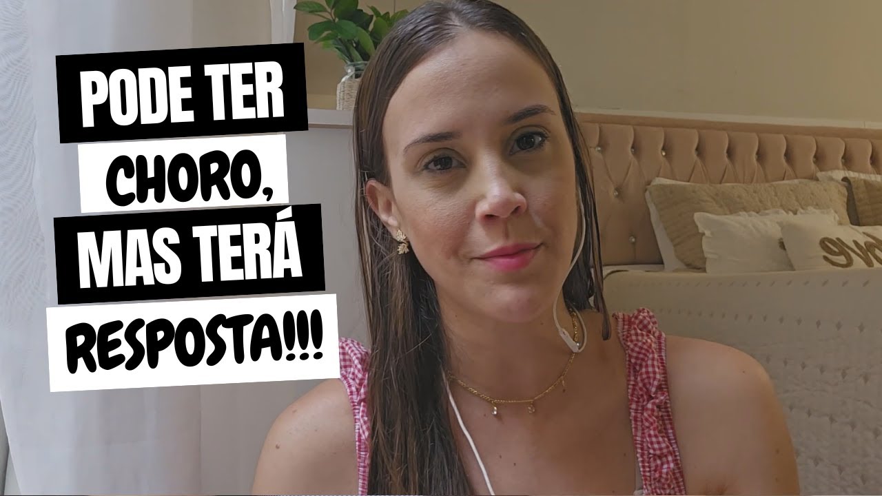 PODE TER DOR, MAS TAMBEM TEM PROMESSA. PODE TER CHORO, MAS TERÁ RESPOSTA!!!