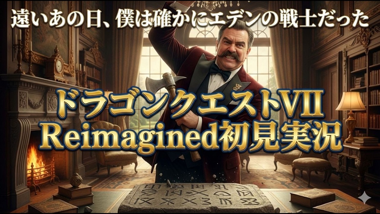 【DQ7R #08 レプレサック編～】遠いあの日、僕は確かにエデンの戦士だった。ドラゴンクエストVII Reimagined初見実況