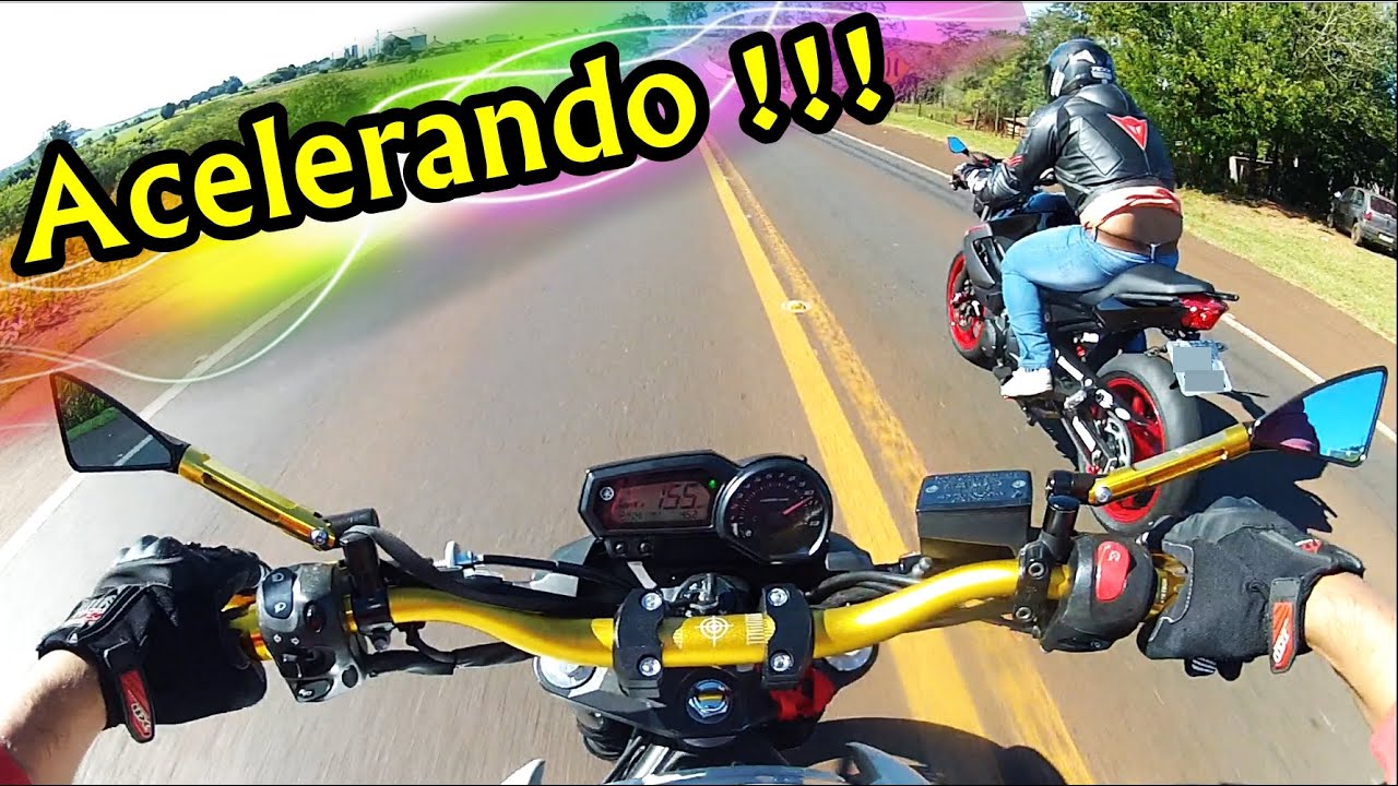 RENATO DA XJ6 - Acelerando com a Xj6 PRETA E VERMELHA Remapeada !
