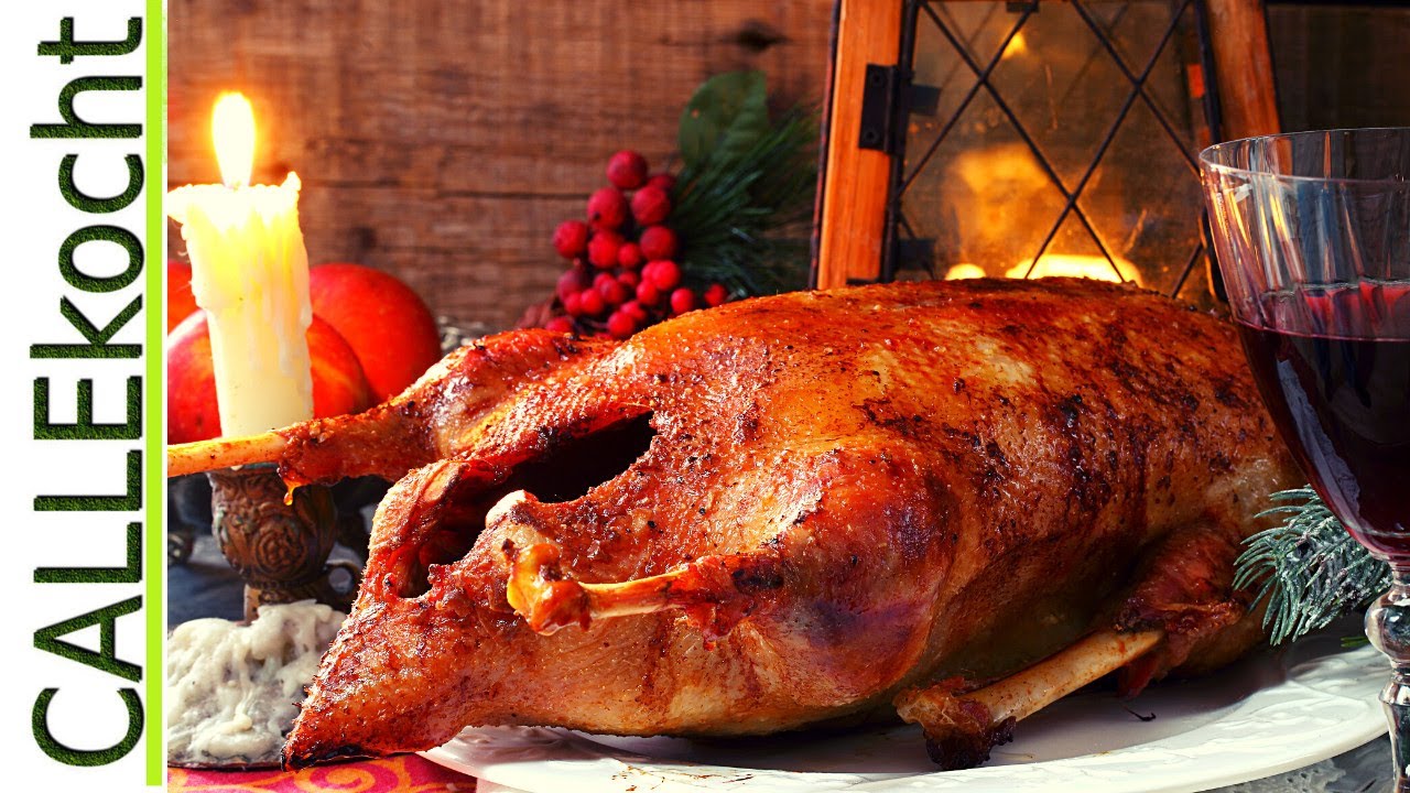 Weihnachtsgans & Füllung ohne Stress zubereiten & tranchieren! Rezept