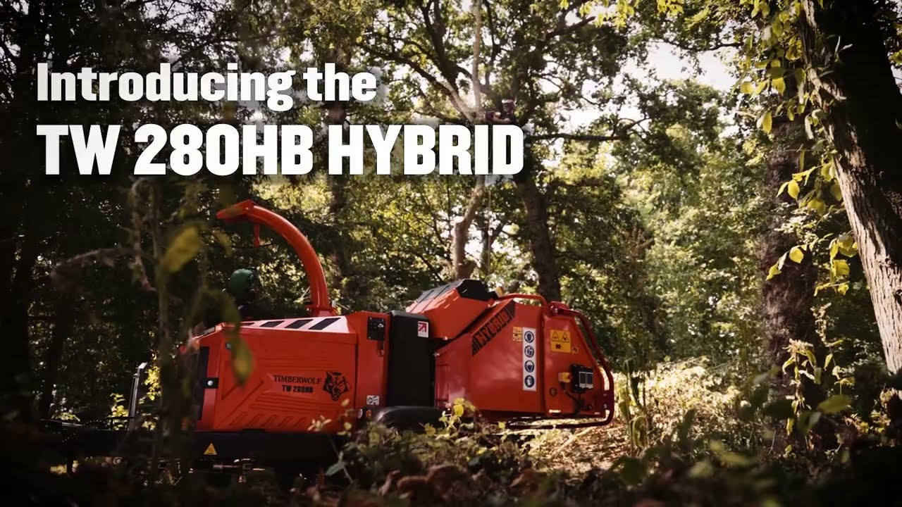 TW 280HB HYBRID | INDUSTRY FIRST HYBRID WOOD CHIPPER