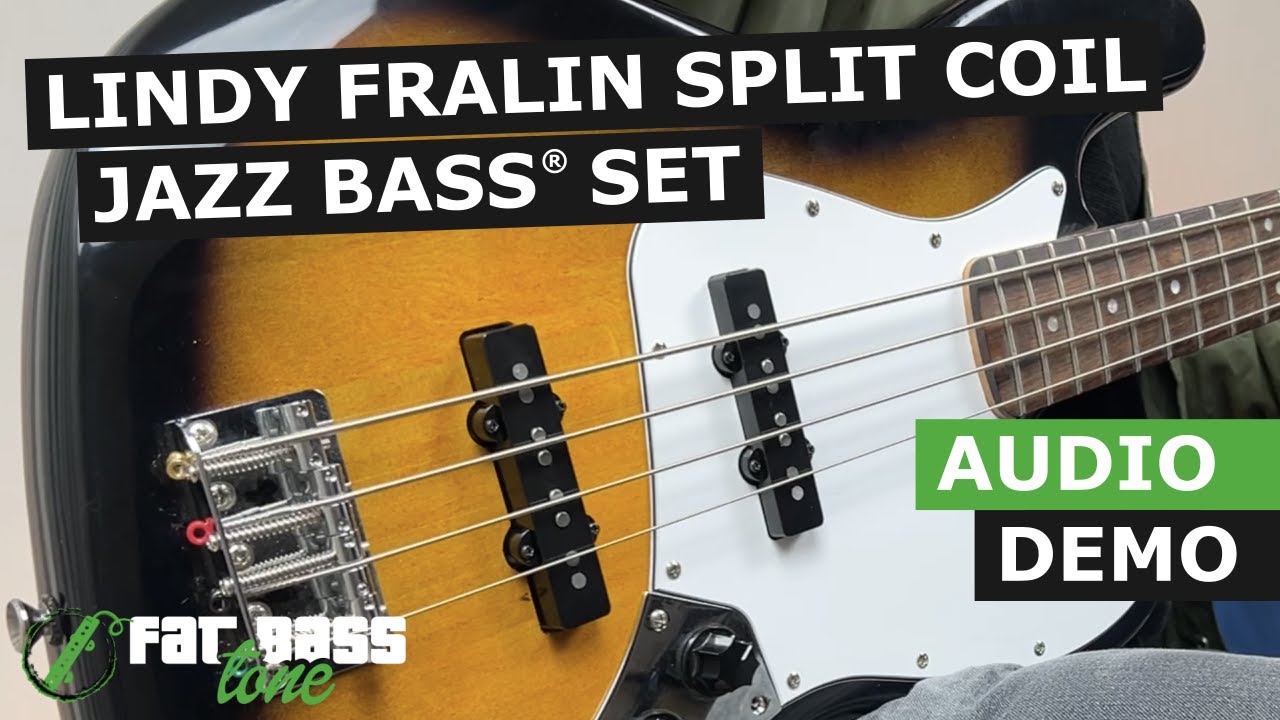 Lindy Fralin Split Jazz Bass® Pickup Set Demo