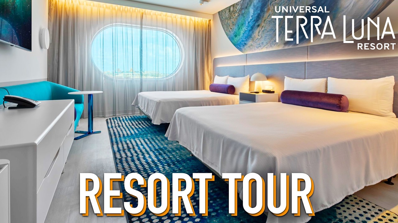 PEŁNA WYCIECZKA: Universal Terra Luna Resort w Universal Orlando Resort